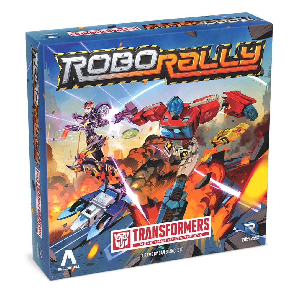 Avalon Hill juego de mesa Robo Rally Transformers *Edición Inglés* Frikytopia