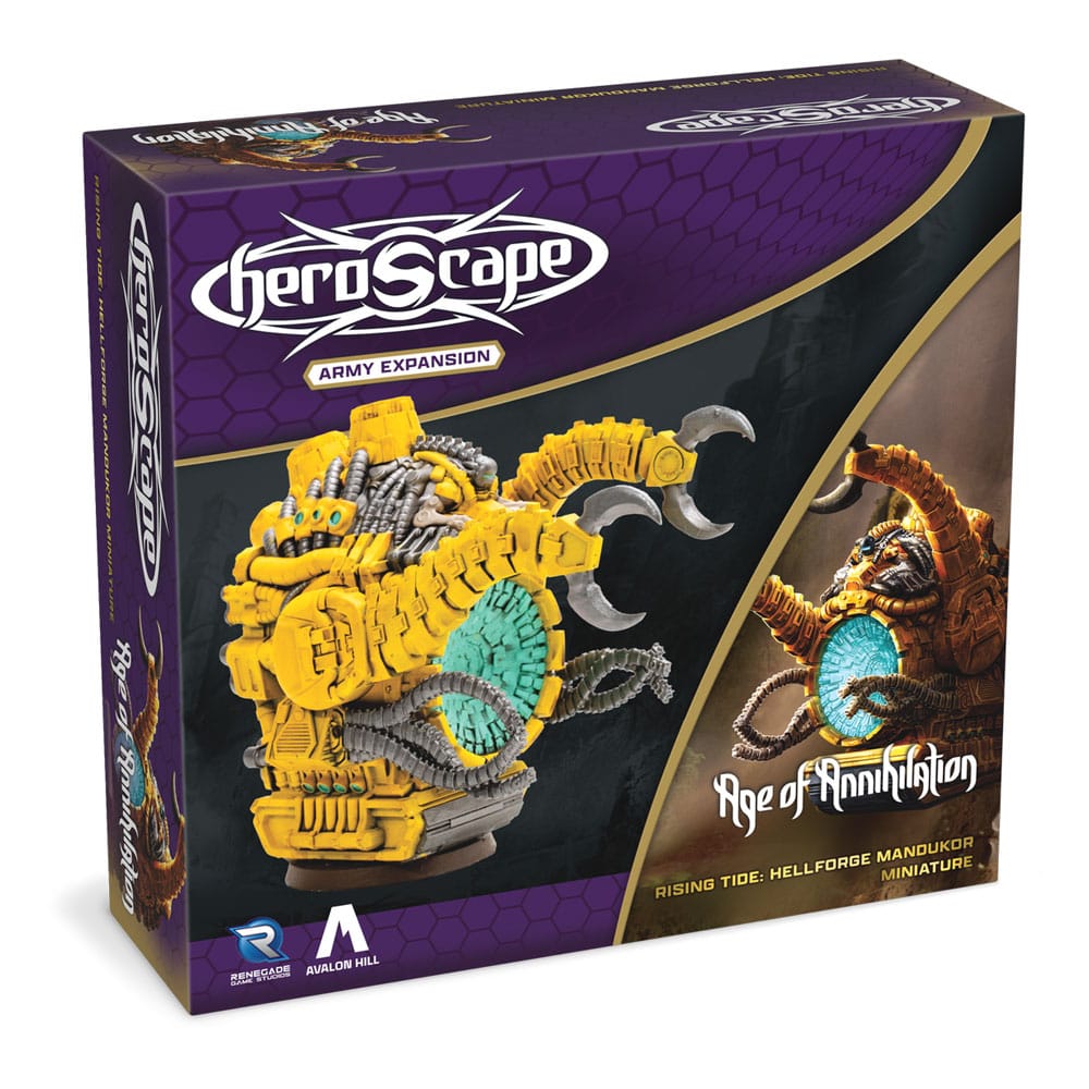 Heroscape expansión Rising Tide - Hellforge Mandukor Army *Edición Inglés* Frikytopia