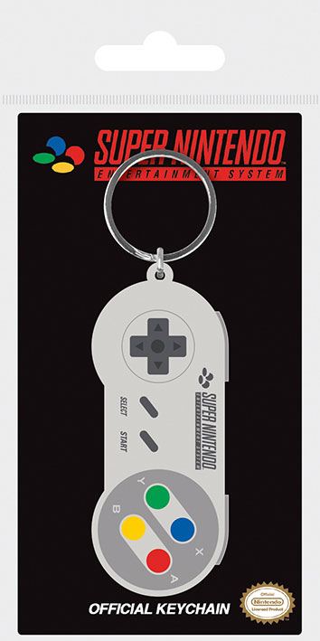 Nintendo Llavero caucho SNES Controller 6 cm Frikytopia