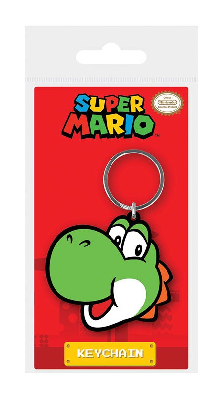 Super Mario Llavero caucho Yoshi 6 cm Frikytopia