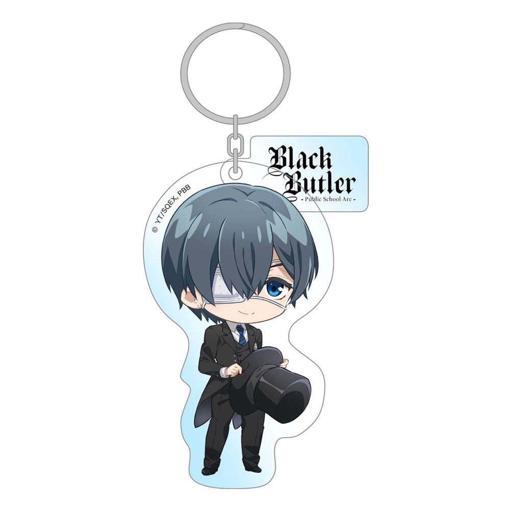 Black Butler: Public School Arc Llavero Pink Ciel 7 cm Frikytopia