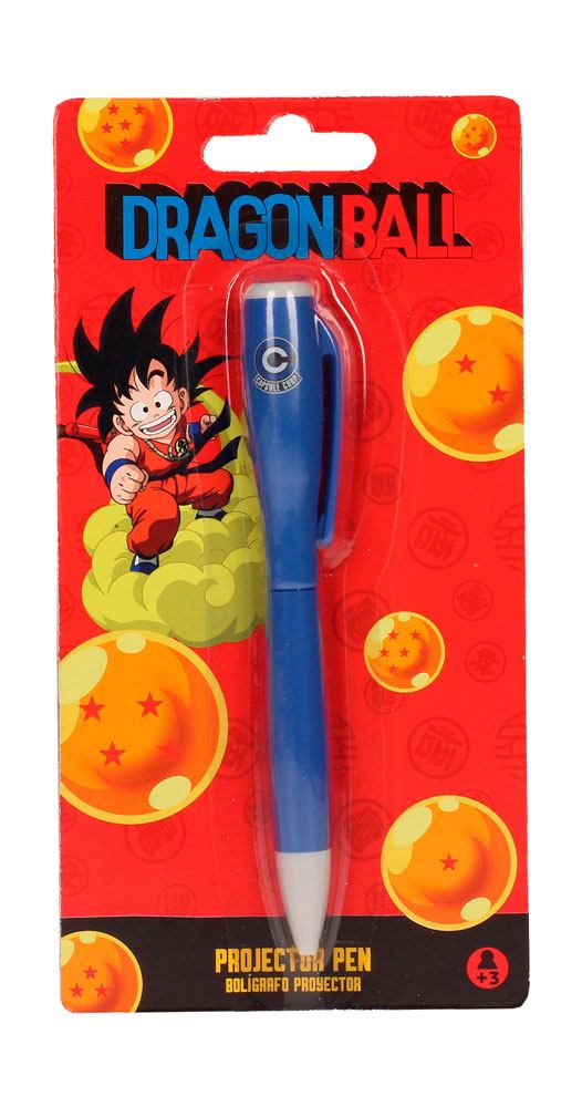 Dragon Ball Bolígrafo Proyector de Luz Capsule Corp Frikytopia