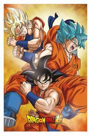 Dragon Ball Super Póster 3D Champa Goku 38x58 cm