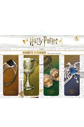 Harry Potter Set de 4 Marcapáginas Magnéticos B Frikytopia