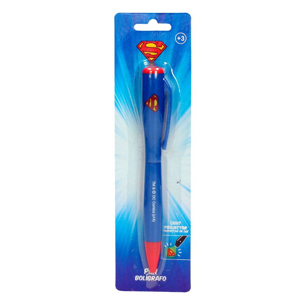 Superman Bolígrafo con luz Logo