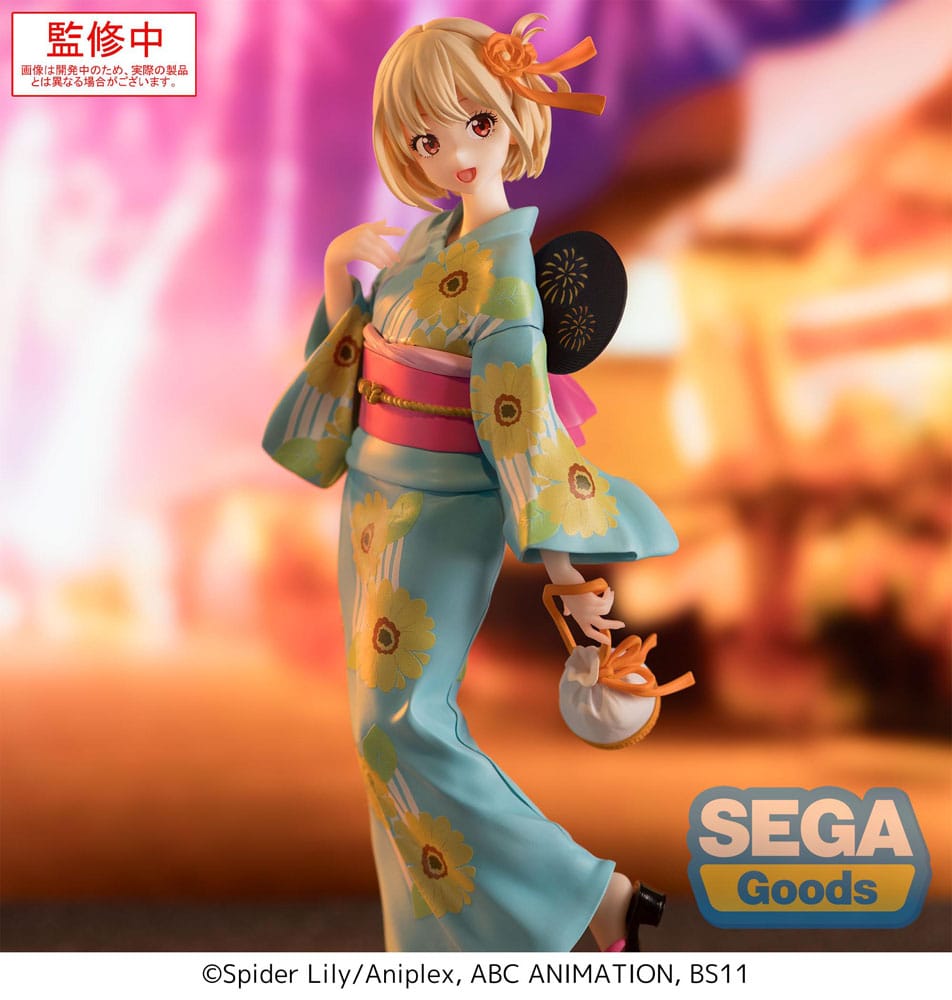 Lycoris Recoil Estatua Luminasta PVC Chisato Nishikigi Festival in Yukata 19 cm