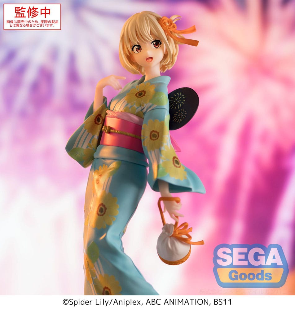 Lycoris Recoil Estatua Luminasta PVC Chisato Nishikigi Festival in Yukata 19 cm