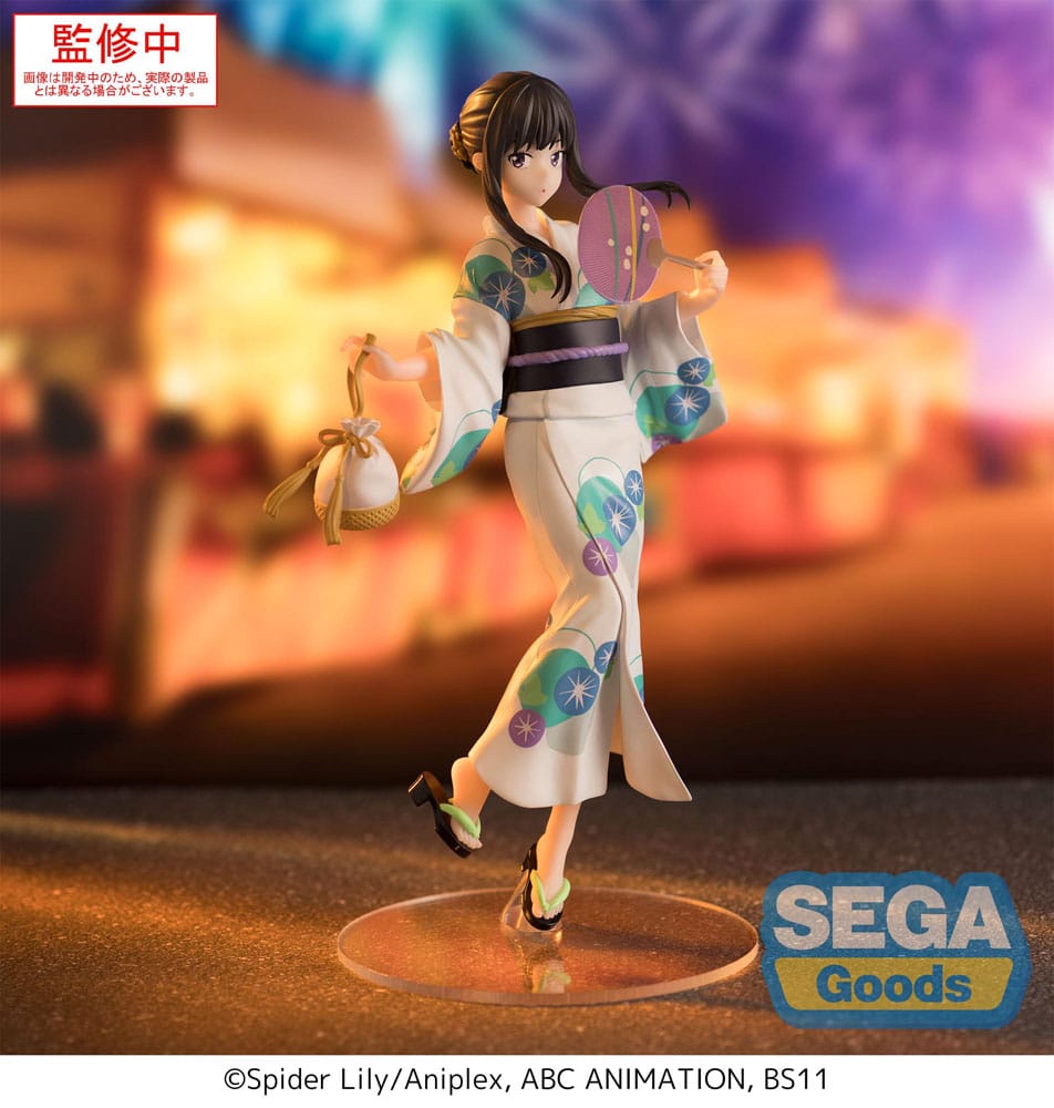 Lycoris Recoil Estatua Luminasta PVC Takina Inoue Festival in Yukata 19 cm