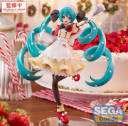 Character Vocal Series 01: Hatsune Miku Estatua Luminasta PVC Hatsune Miku Christmas 2025 20 cm