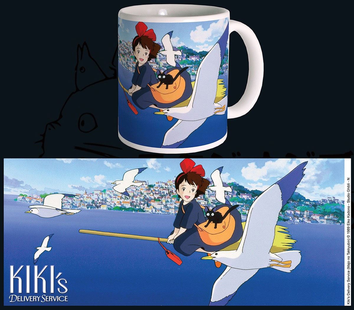 Studio Ghibli Taza Kiki Frikytopia