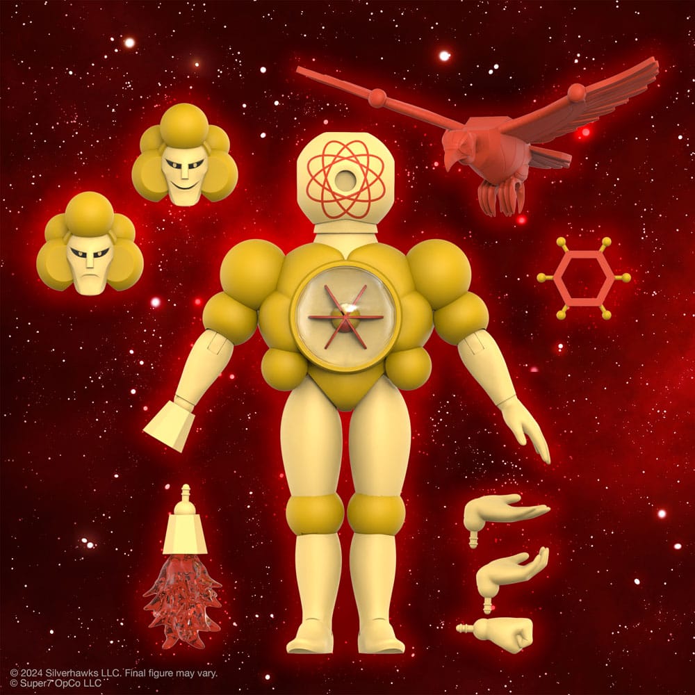 SilverHawks Figura Ultimates Mo-Lec-U-Lar (Toy Version) 18 cm