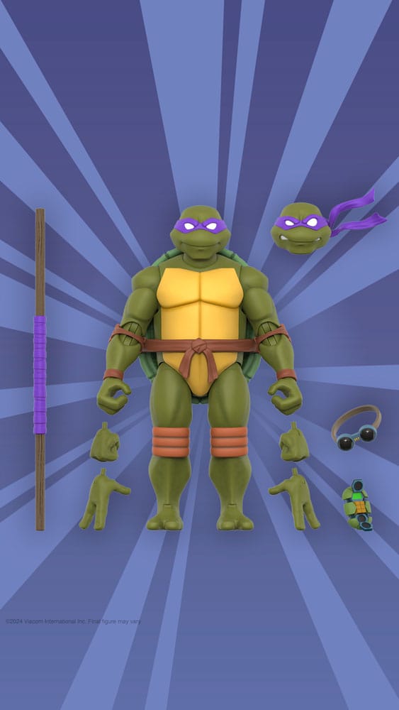Teenage Mutant Ninja Turtles Figura Ultimates Wave 12 Donatello 18 cm