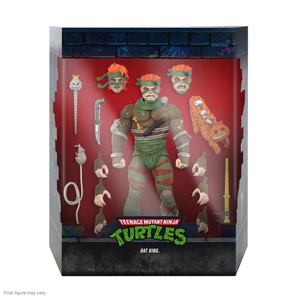 Teenage Mutant Ninja Turtles Figura Ultimates Rat King 18 cm