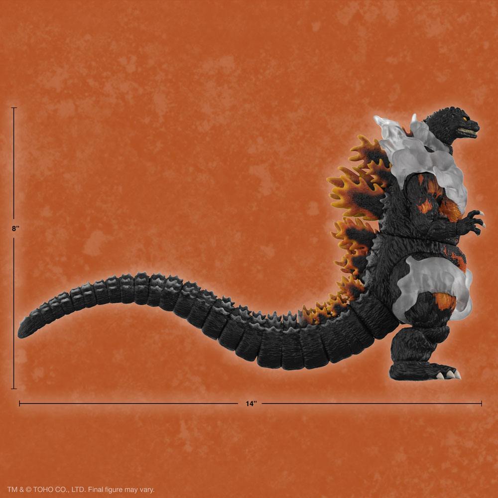 Toho Figura Ultimates Burning Godzilla 1995 20 cm