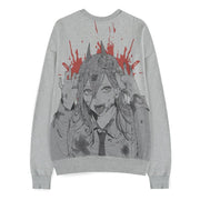 Chainsaw Man sudadera Power Grey Melange talla S