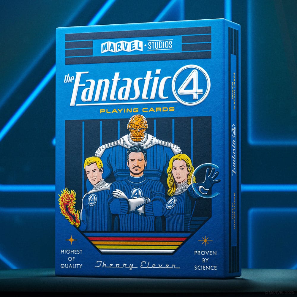 Los 4 Fantásticos Baraja de Cartas Marvel Frikytopia