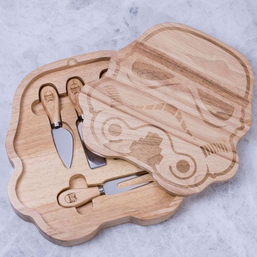 Original Stormtrooper Tabla de queso & Cuchillos Frikytopia