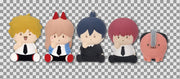 Chainsaw Man Minifiguras Twinchees Chubby Chubby 5 cm Expositor (24)