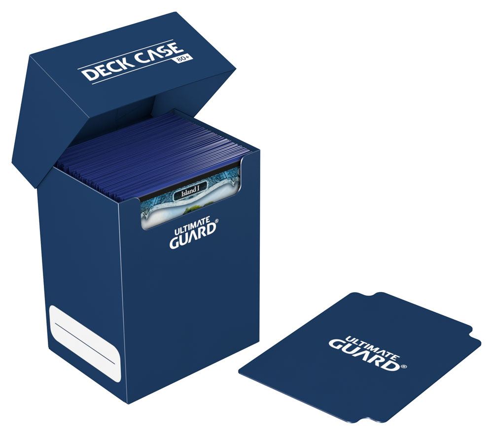 Ultimate Guard Deck Case 80+ Caja de Cartas Tamaño Estándar Azul