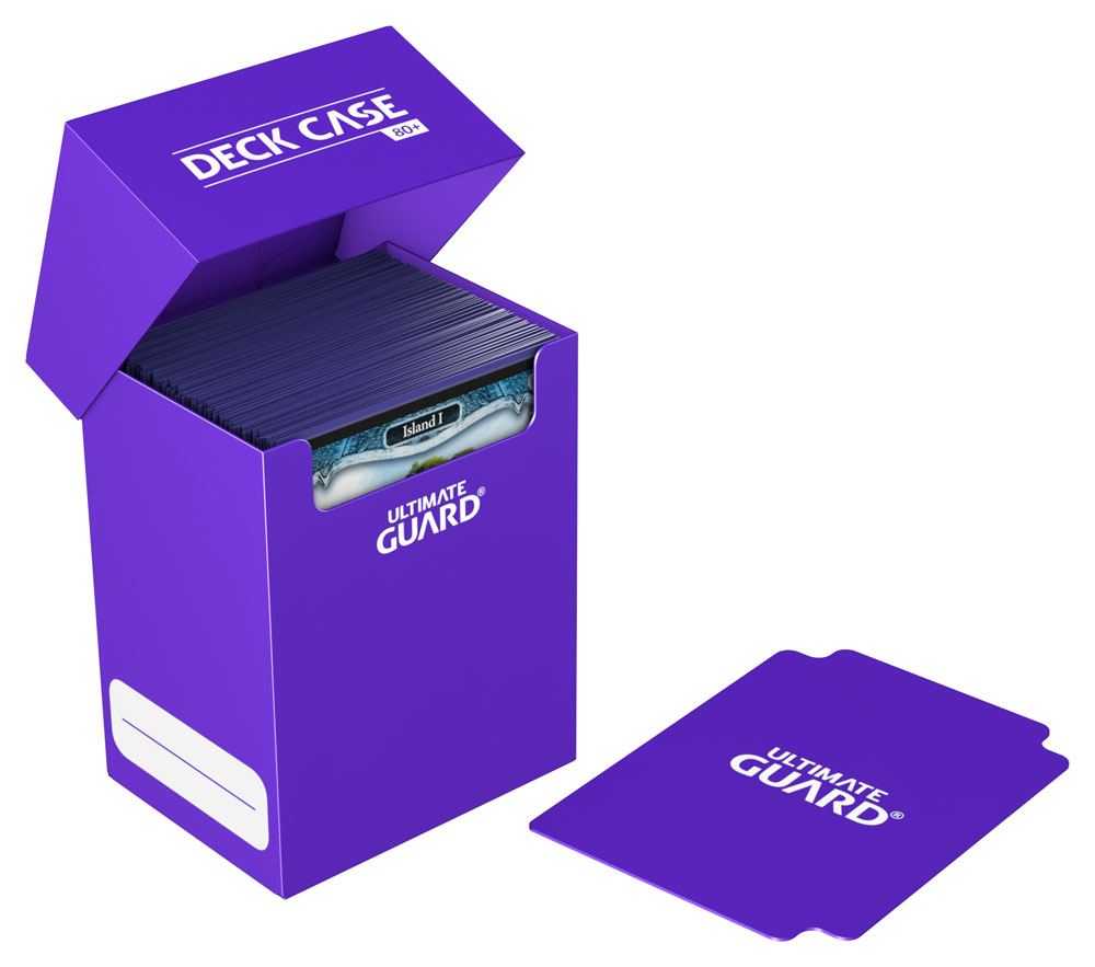 Ultimate Guard Deck Case 80+ Caja de Cartas Tamaño Estándar Violeta