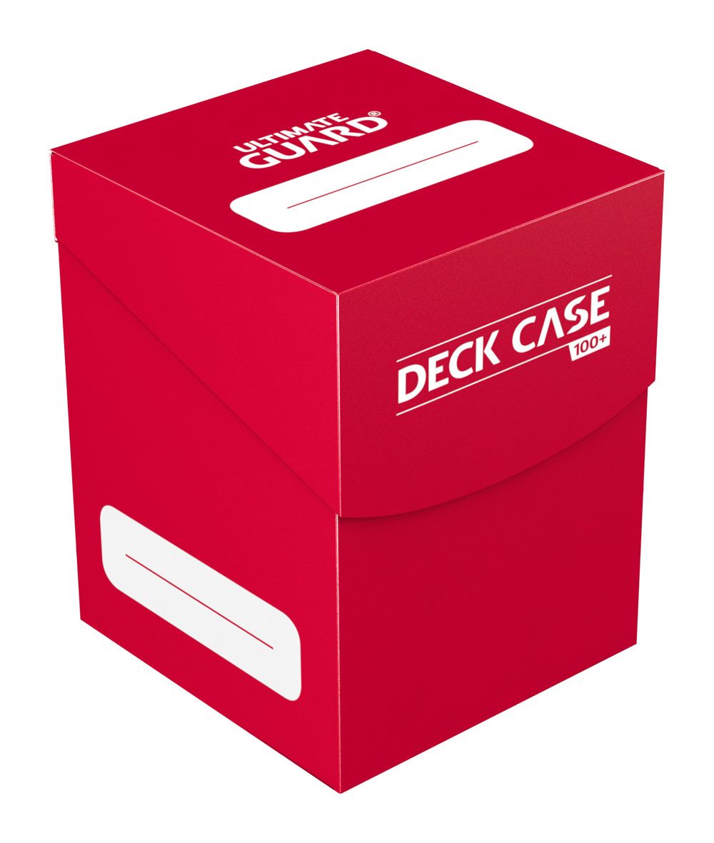 Ultimate Guard Deck Case 100+ Caja de Cartas Tamaño Estándar Rojo