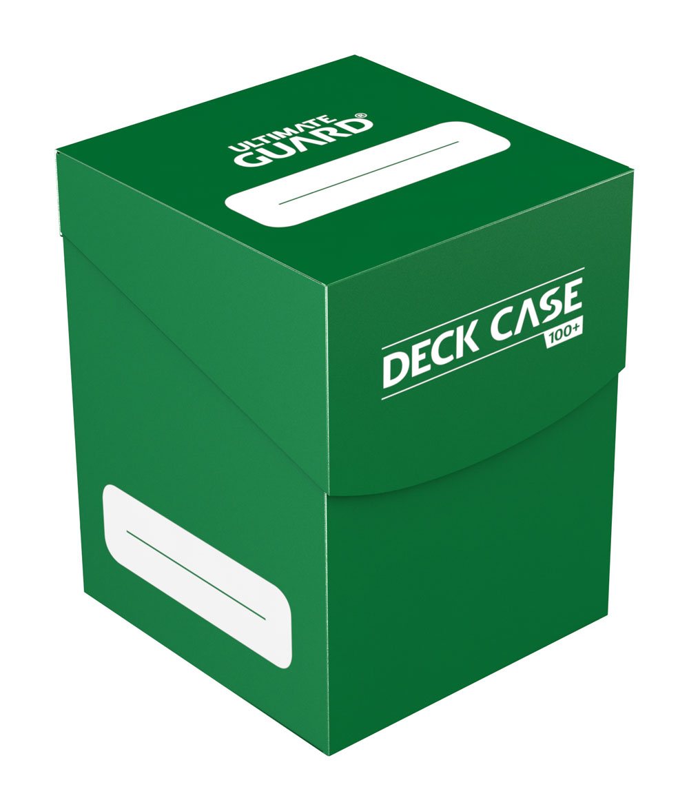 Ultimate Guard Deck Case 100+ Caja de Cartas Tamaño Estándar Verde Frikytopia