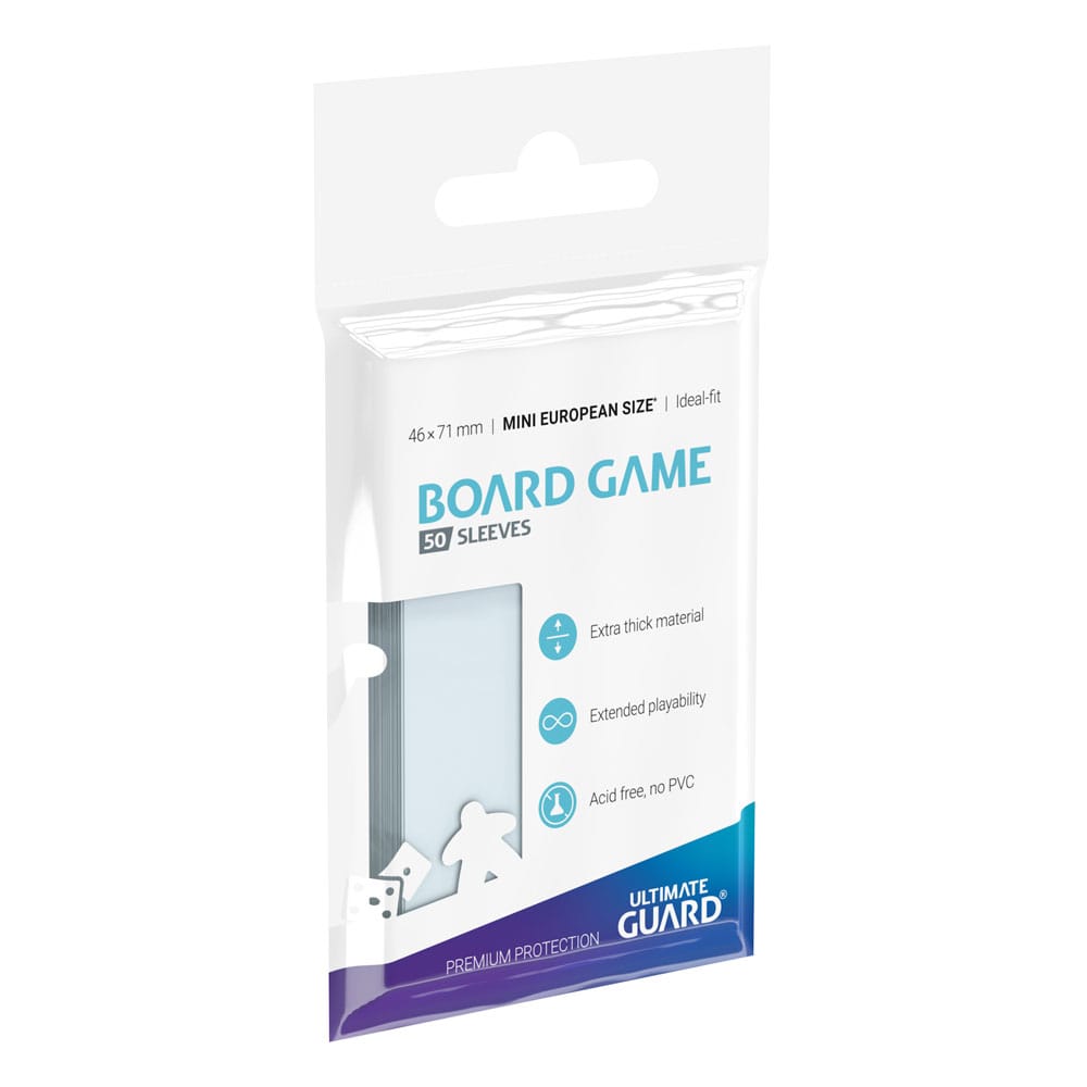 Ultimate Guard Premium Soft Sleeves Fundas de Cartas del Juego de Mesa Mini European (50)