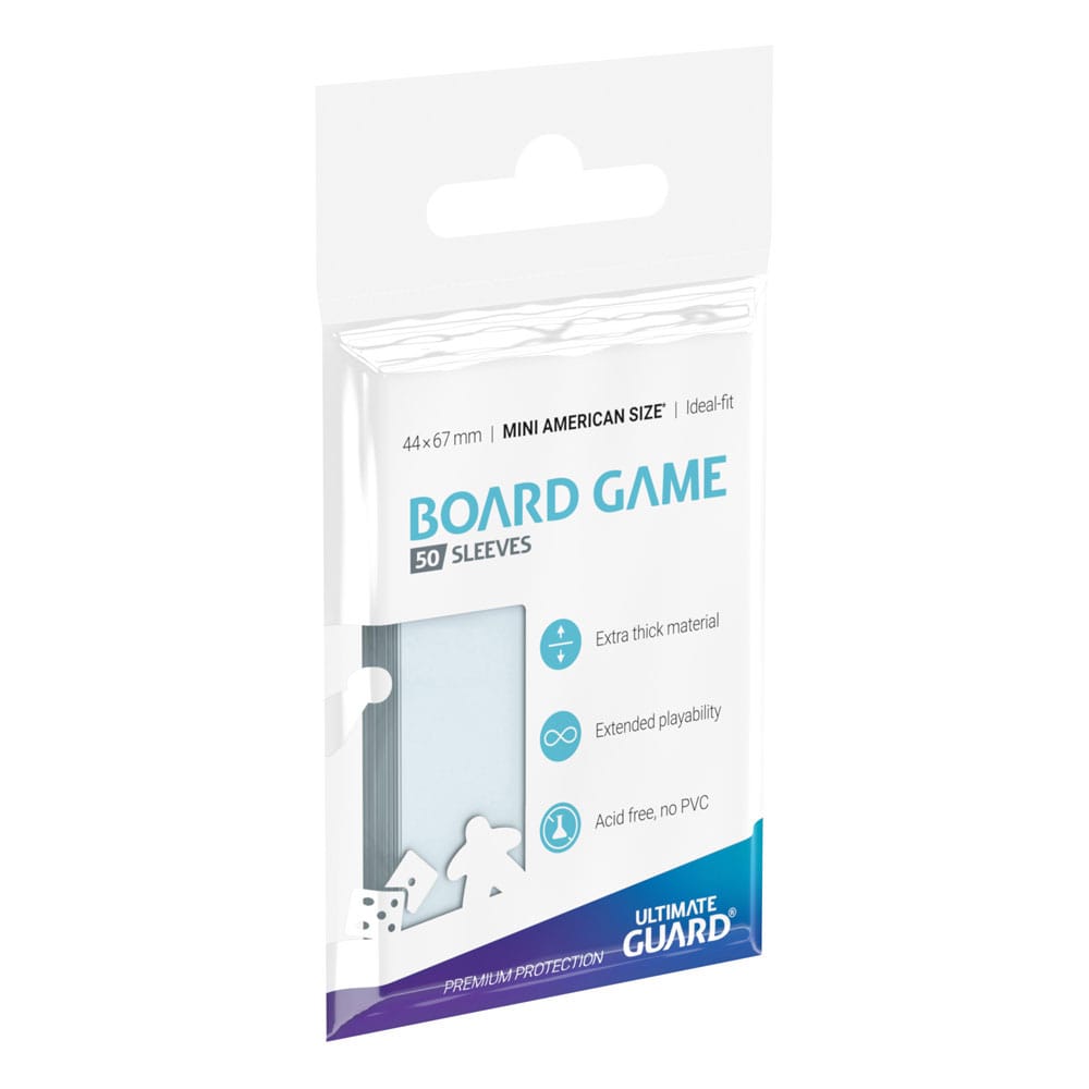 Ultimate Guard Premium Soft Sleeves Fundas de Cartas del Juego de Mesa Mini American (50) Frikytopia