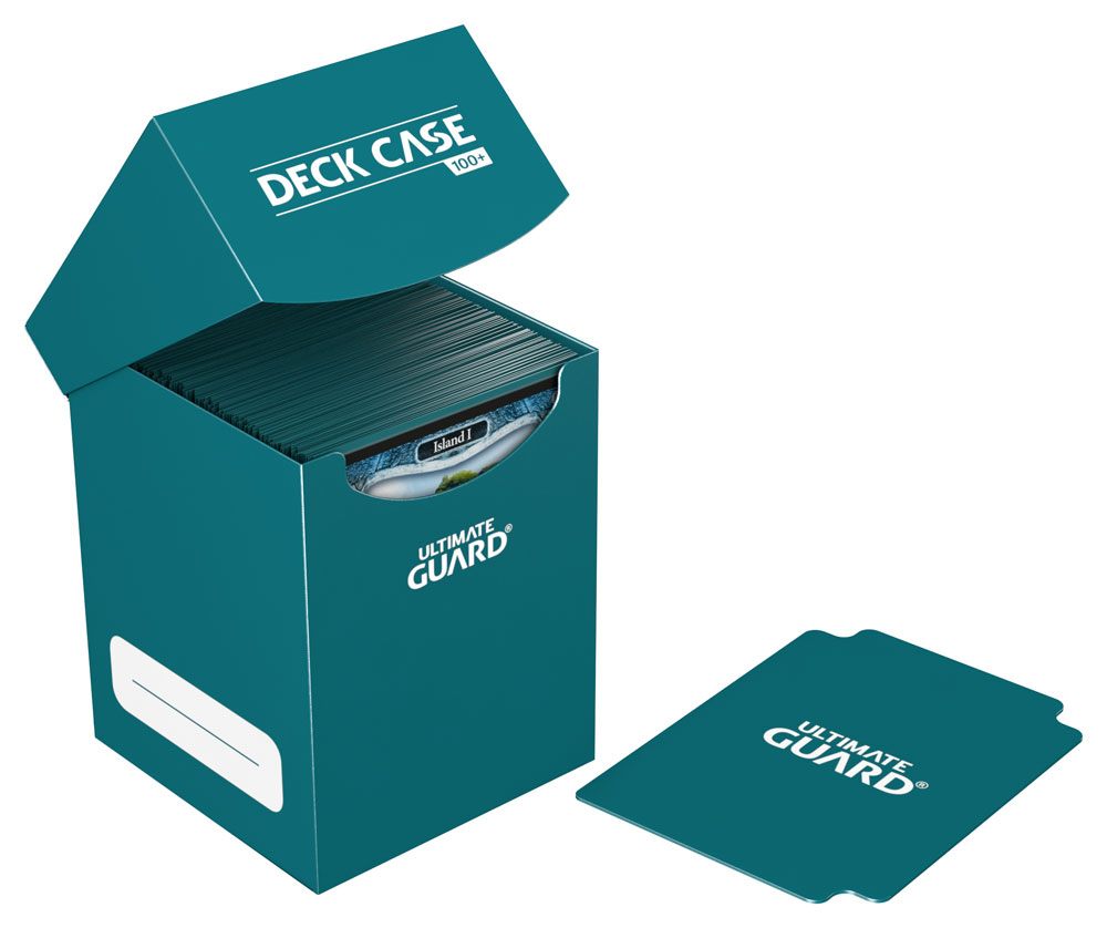 Ultimate Guard Deck Case 100+ Caja de Cartas Tamaño Estándar Gasolina Azul