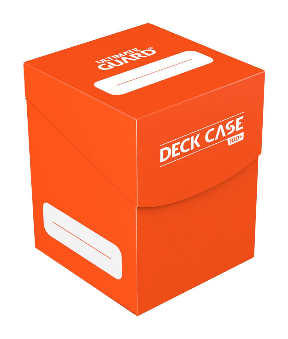 Ultimate Guard Deck Case 100+ Caja de Cartas Tamaño Estándar Naranja Frikytopia