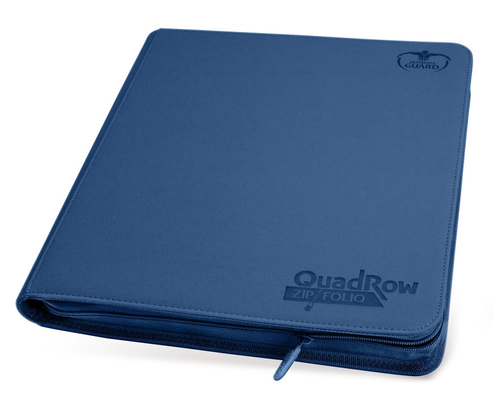 Ultimate Guard Zipfolio 480 - 24-Pocket XenoSkin (Quadrow) - Azul Frikytopia