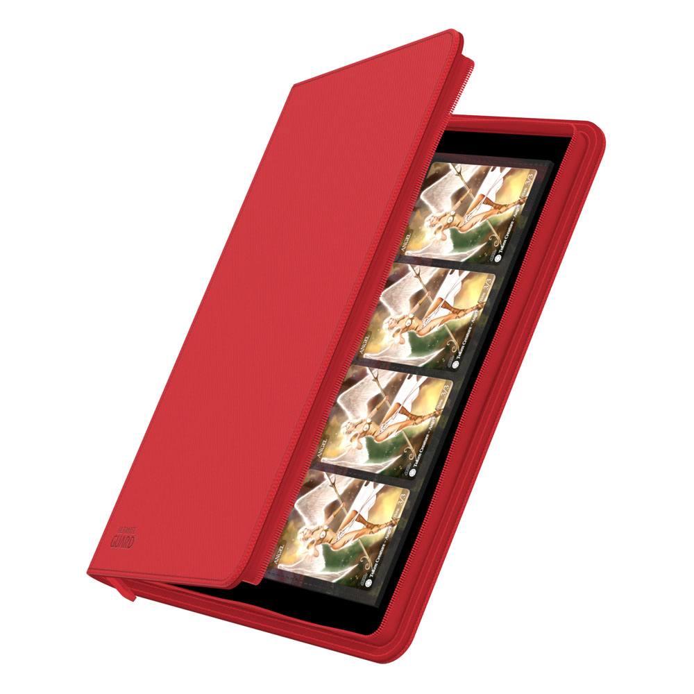 Ultimate Guard Zipfolio 320 - 16-Pocket XenoSkin Rojo