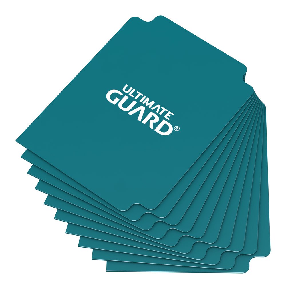 Ultimate Guard Card Dividers Tarjetas Separadoras para Cartas Tamaño Estándar Gasolina Azul (10) Frikytopia