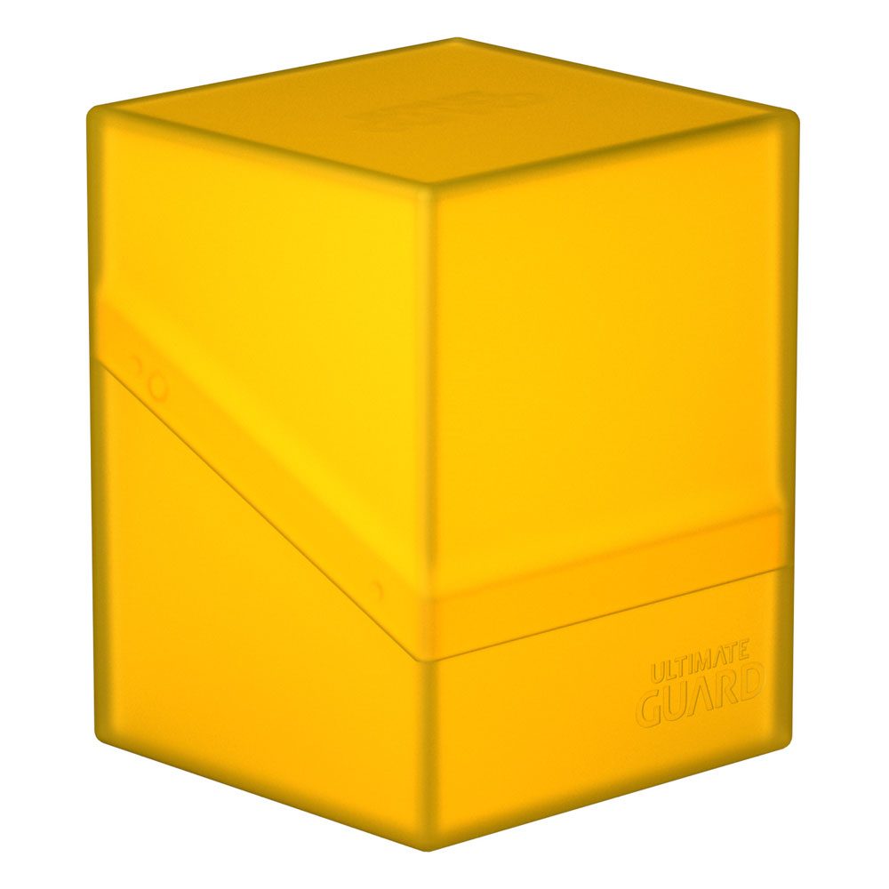 Ultimate Guard Boulder Deck Case 100+ Tamaño Estándar Ámbar Frikytopia