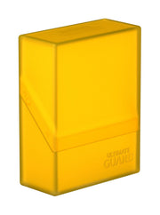 Ultimate Guard Boulder Deck Case 40+ Tamaño Estándar Amber