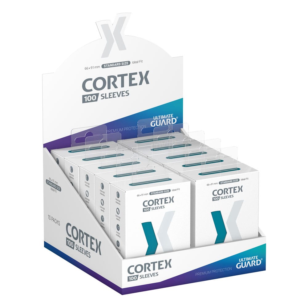 Ultimate Guard Cortex Sleeves Tamaño Estándar Gasolina Azul (100)