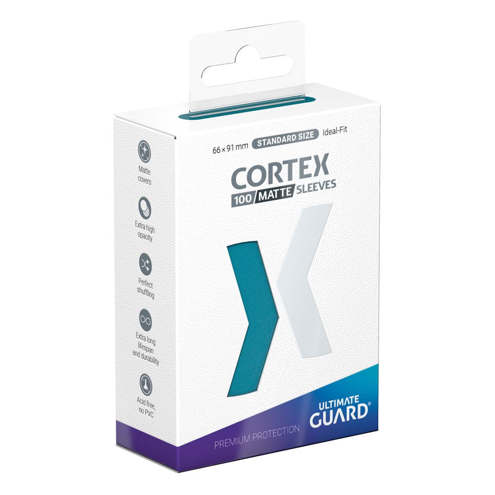 Ultimate Guard Cortex Sleeves Tamaño Estándar Gasolina Azul Mate (100)