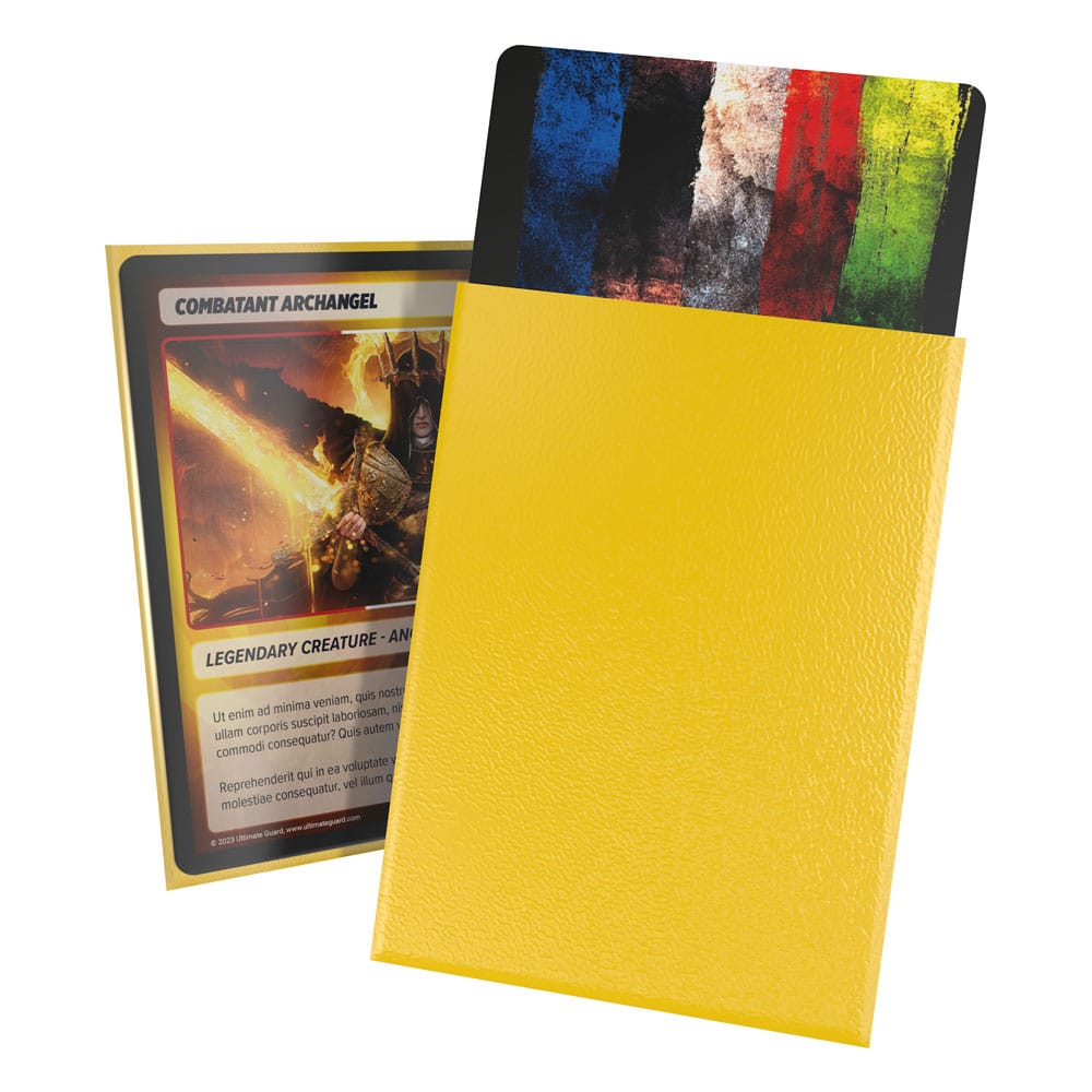 Ultimate Guard Cortex Sleeves Tamaño Estándar Matte Yellow (100)