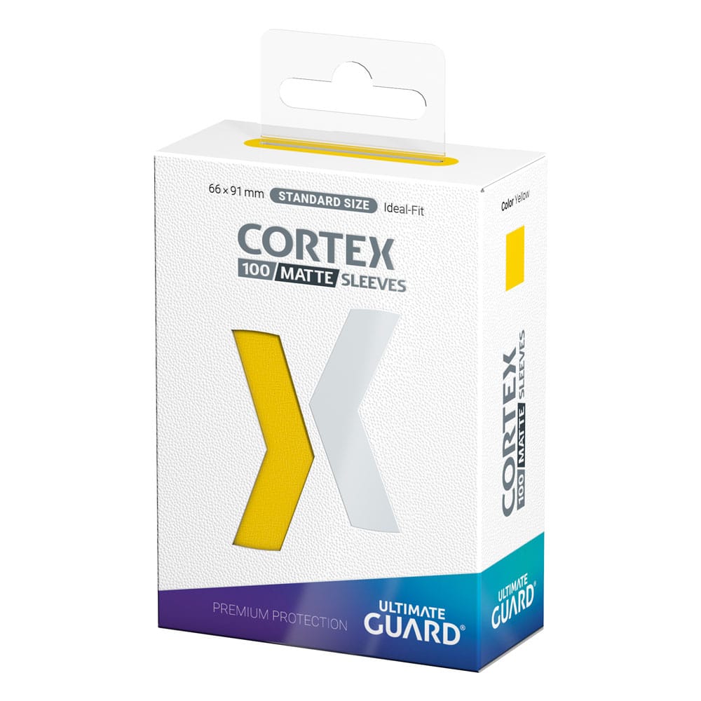 Ultimate Guard Cortex Sleeves Tamaño Estándar Matte Yellow (100)