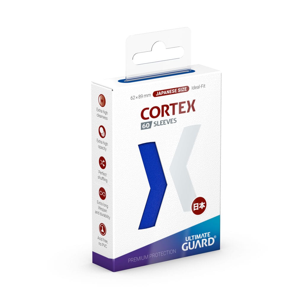 Ultimate Guard Cortex Sleeves Tamaño Japonés Azul (60) Frikytopia