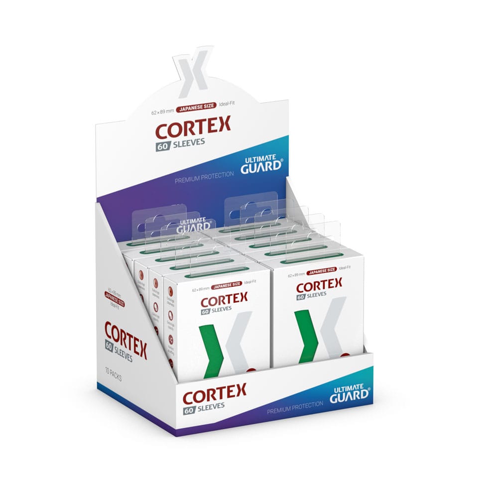 Ultimate Guard Cortex Sleeves Tamaño Japonés Verde (60)