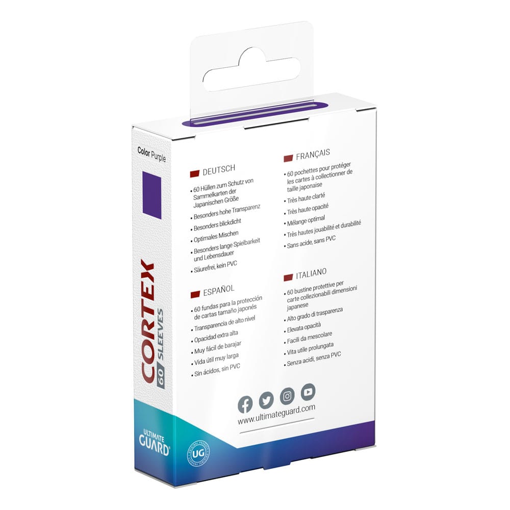 Ultimate Guard Cortex Sleeves Japanese Size Violeta (60)