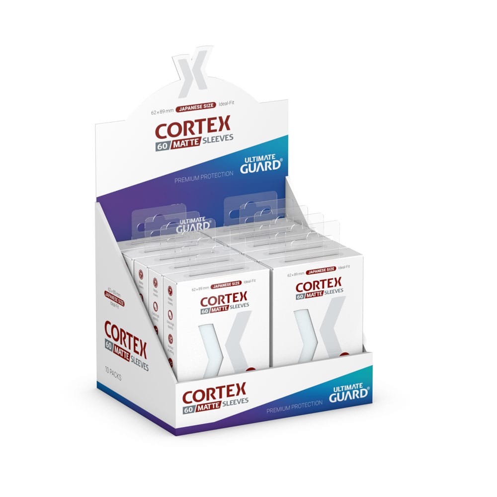 Ultimate Guard Cortex Sleeves Tamaño Japonés Matte Transparente (60)