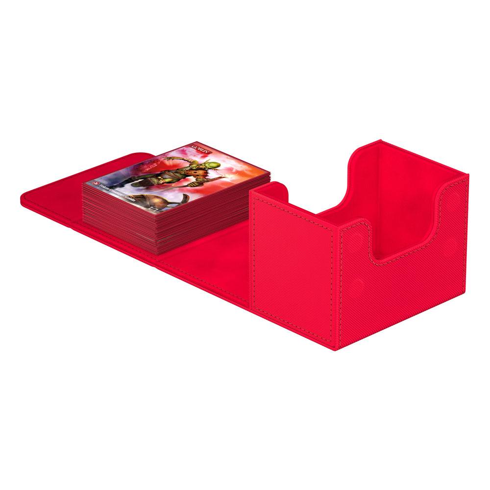 Ultimate Guard Sidewinder 80+ XenoSkin Monocolor Rojo