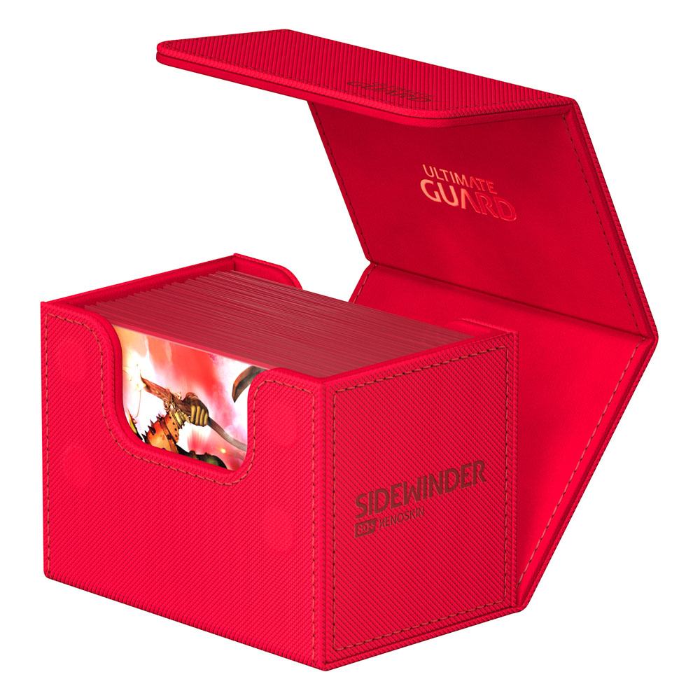 Ultimate Guard Sidewinder 80+ XenoSkin Monocolor Rojo