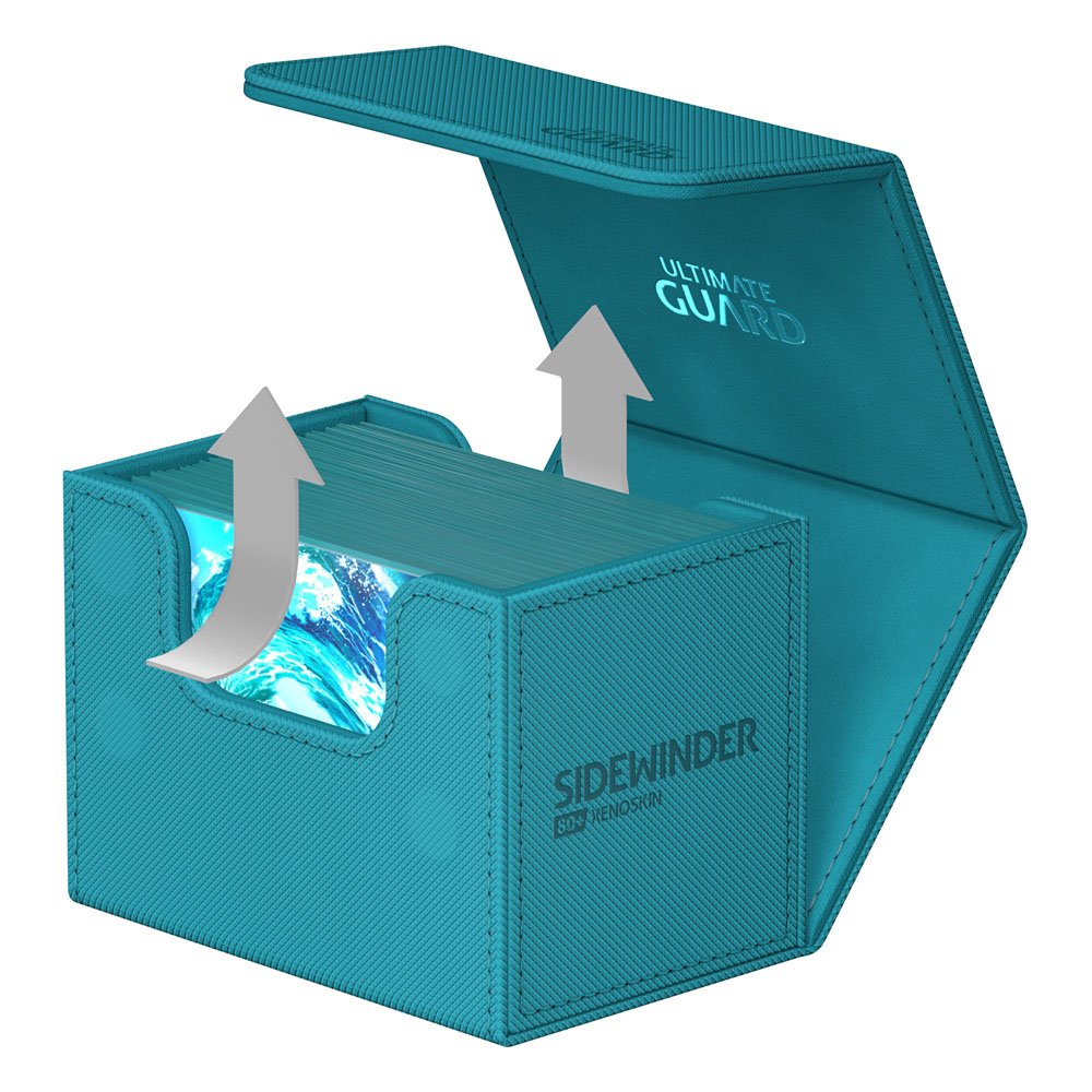 Ultimate Guard Sidewinder 80+ XenoSkin Monocolor Gasolina Azul