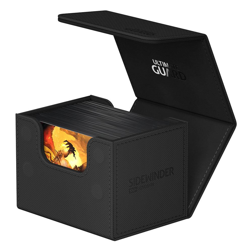Ultimate Guard Sidewinder 100+ XenoSkin Monocolor Negro