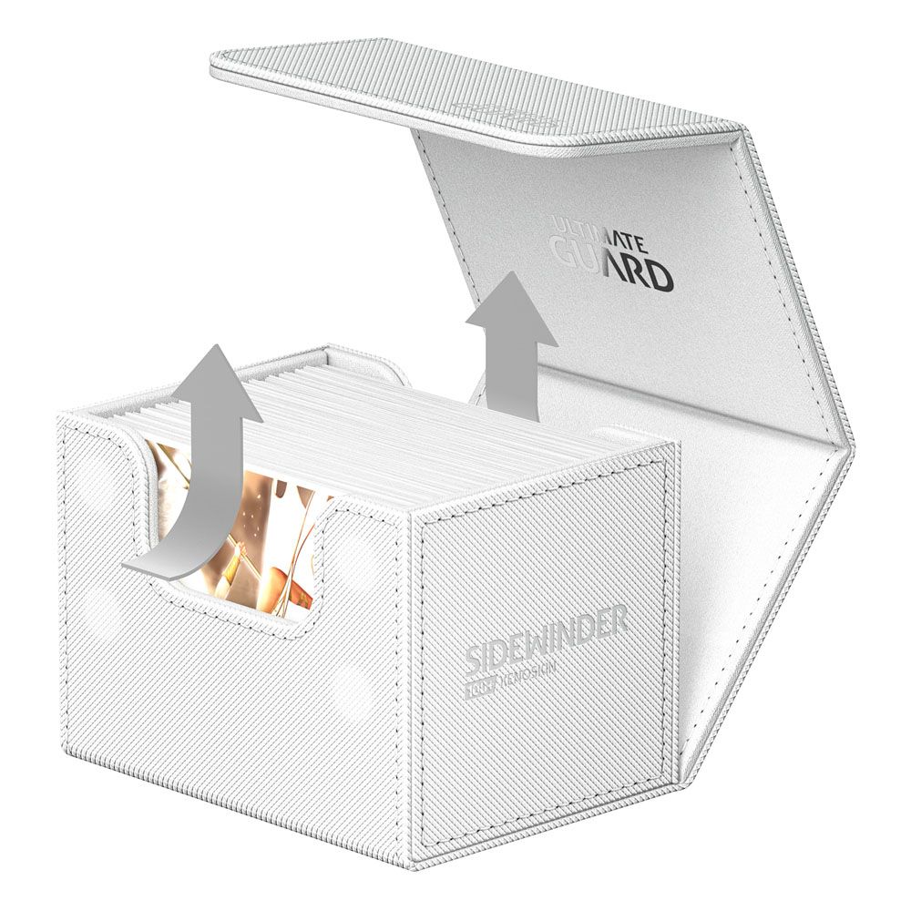 Ultimate Guard Sidewinder 100+ XenoSkin Monocolor Blanco