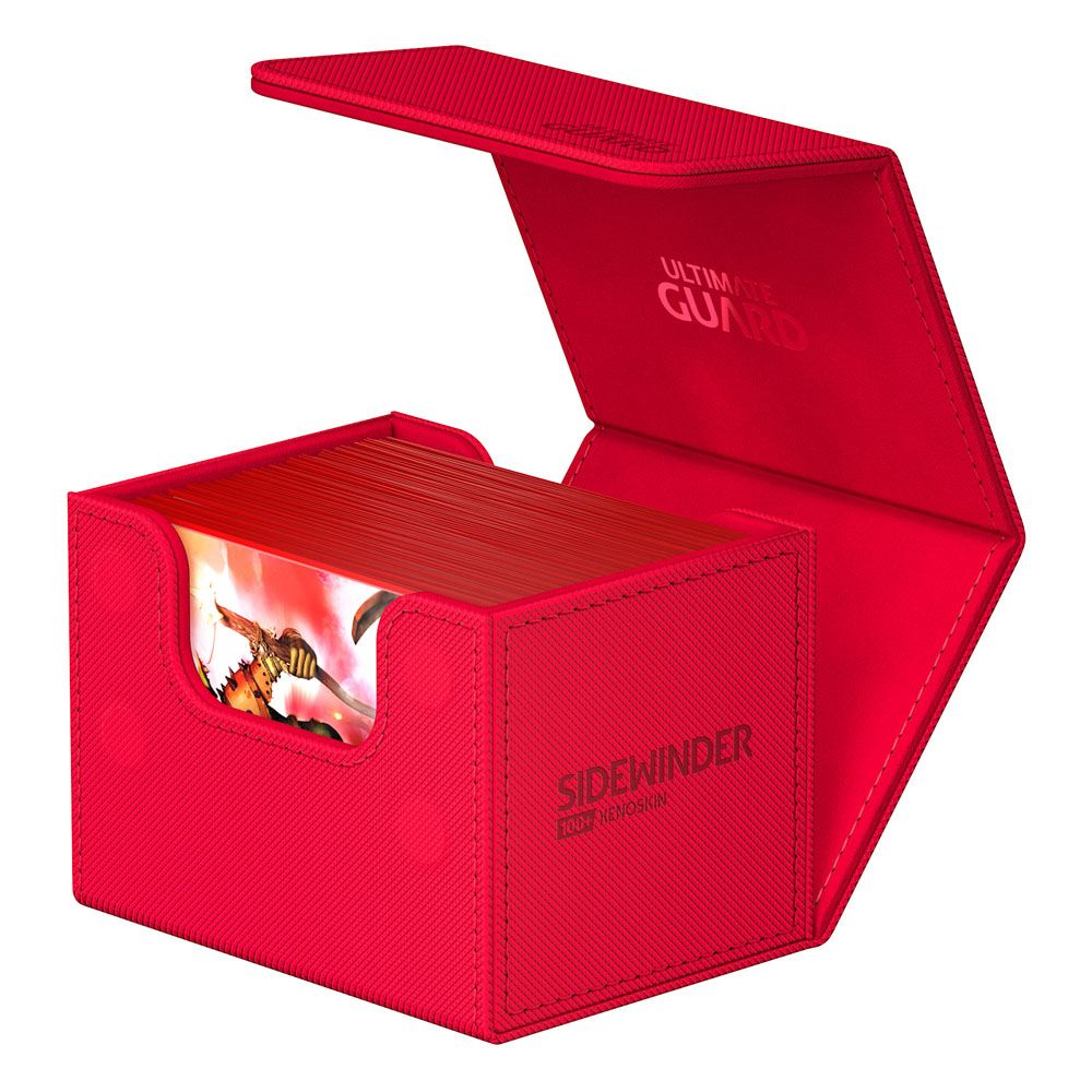Ultimate Guard Sidewinder 100+ XenoSkin Monocolor Rojo