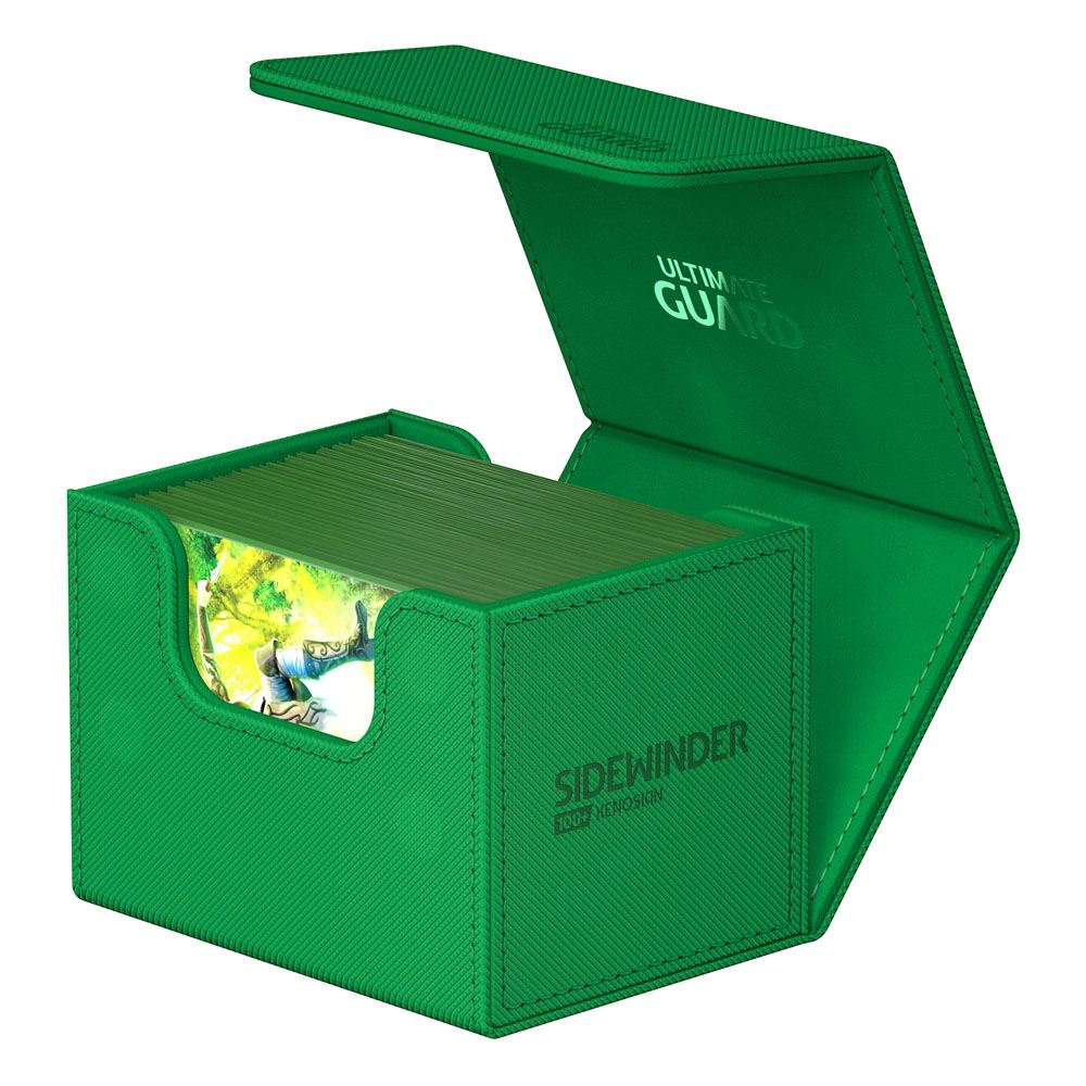 Ultimate Guard Sidewinder 100+ XenoSkin Monocolor Verde